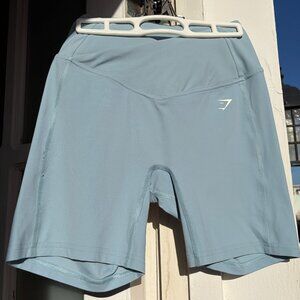 GYMSHARK Crossover Shorts Iceberg Blue - Small